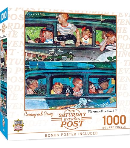 Masterpieces Saturday Evening Post Runaway Jigsaw Puzzle