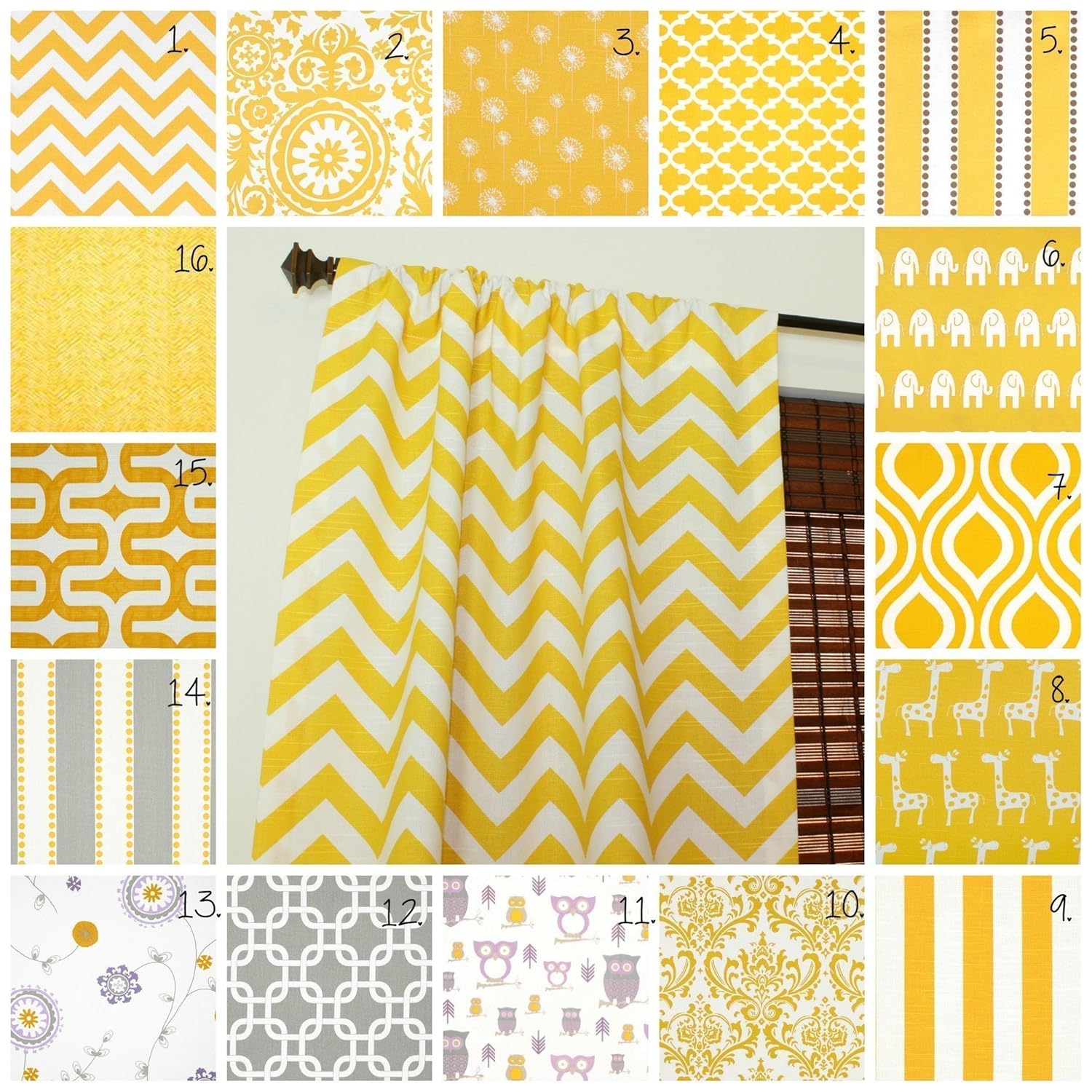 Amazon Com Curtain Panels Set Corn Yellow Drapes Corn Yellow