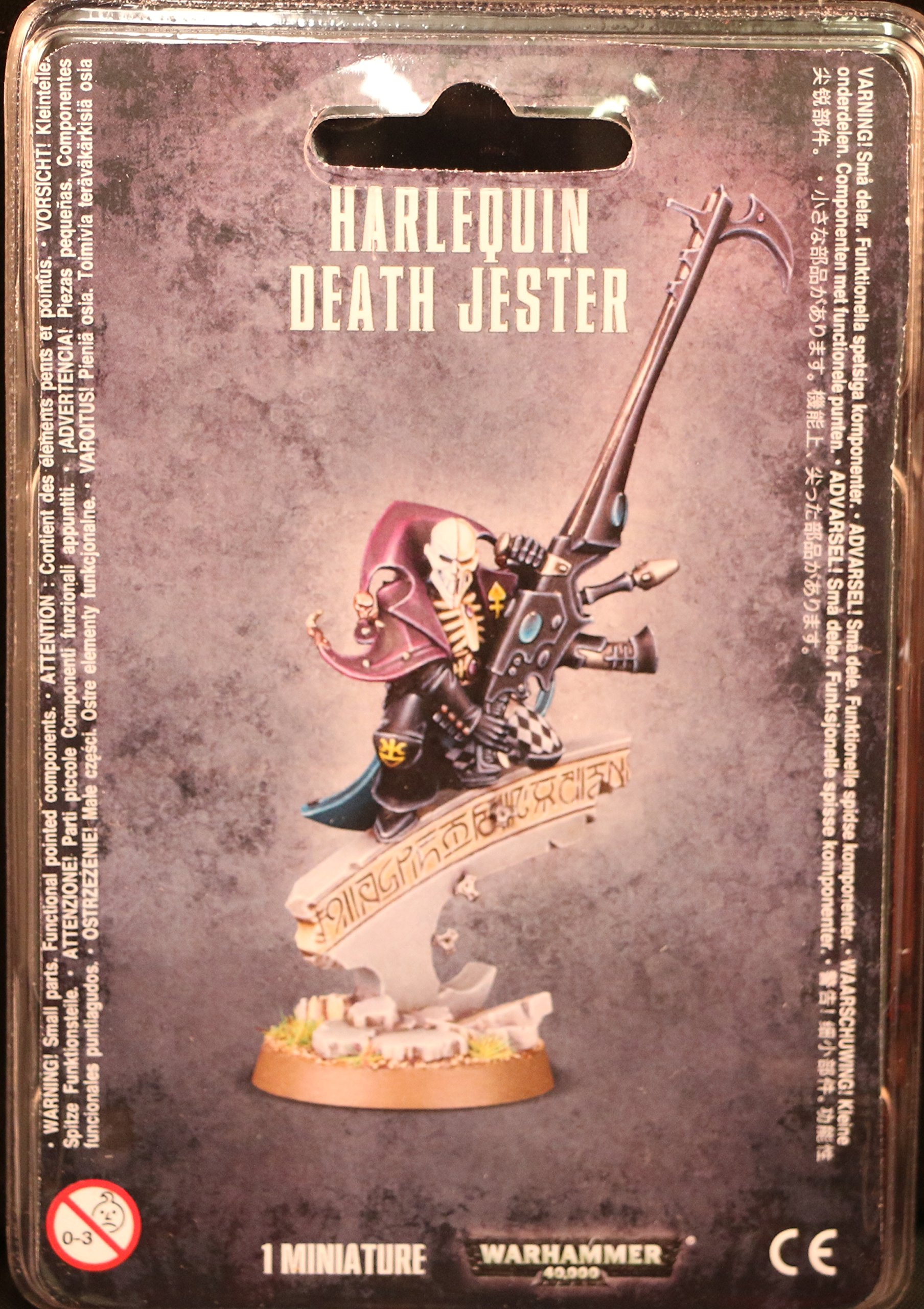 Games Workshop 99070111001 "Warhammer 40,000" Harlequin Death Jester Action Figure
