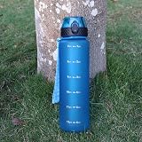 OLDLEY 1L Sports Water Bottle with Straw Time Markings Leakproof BPA Free view 6