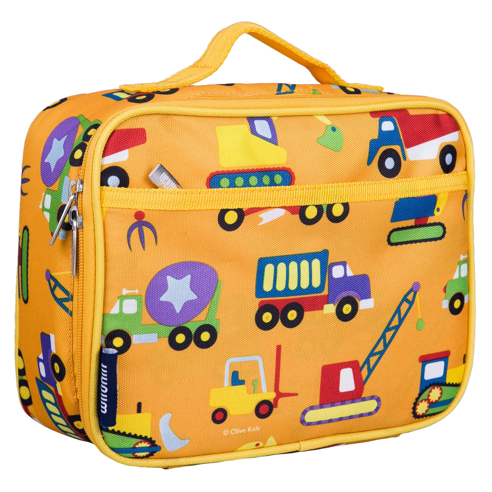 Wildkin Kids Insulated Lunch Box For Boys And Girls, Perfect Size For Packing Hot Or Cold Snacks For School And Travel, Patterns Coordinate With Our Backpacks And Duffel Bags