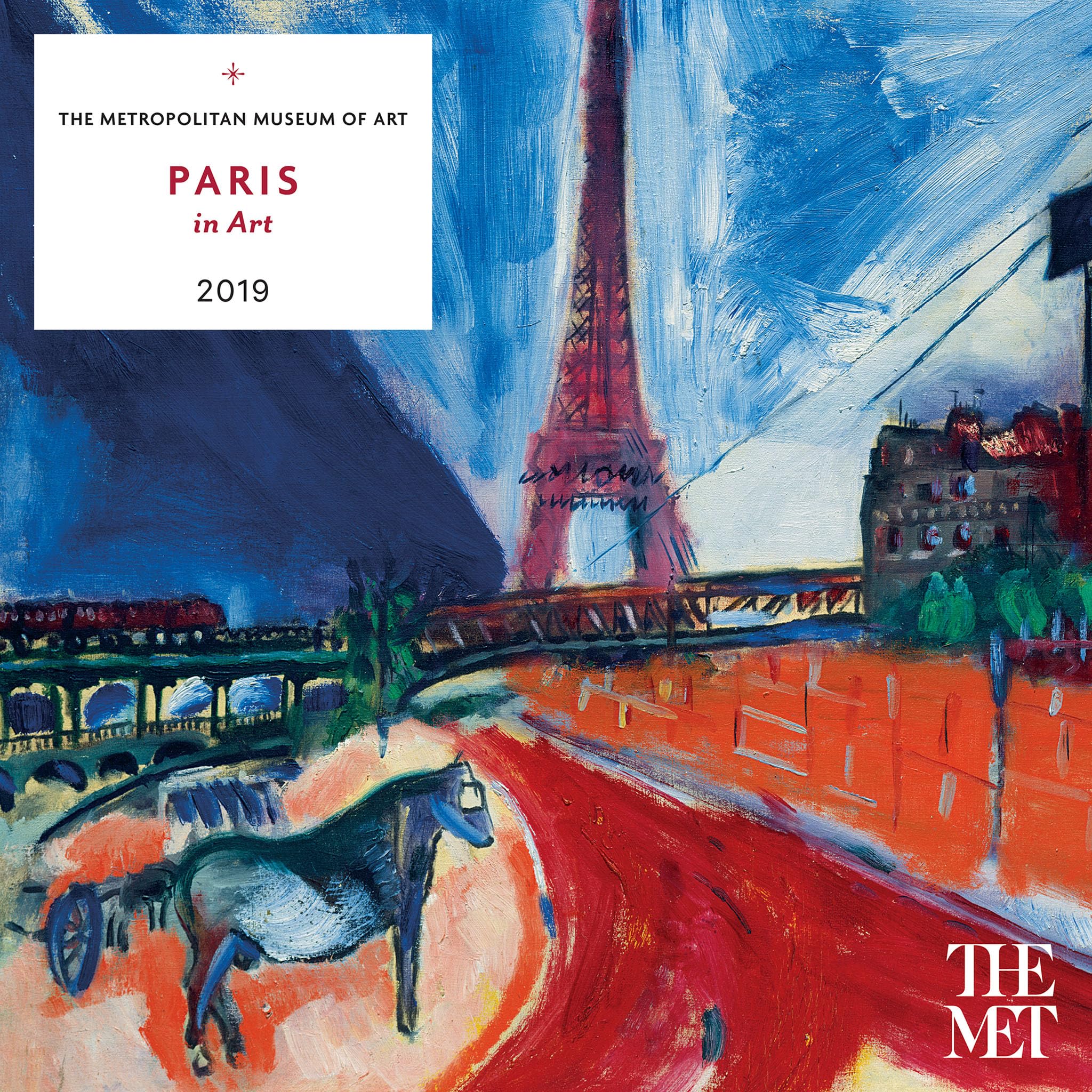 Paris in Art 2019 Wall Calendar: 2019 Calendar