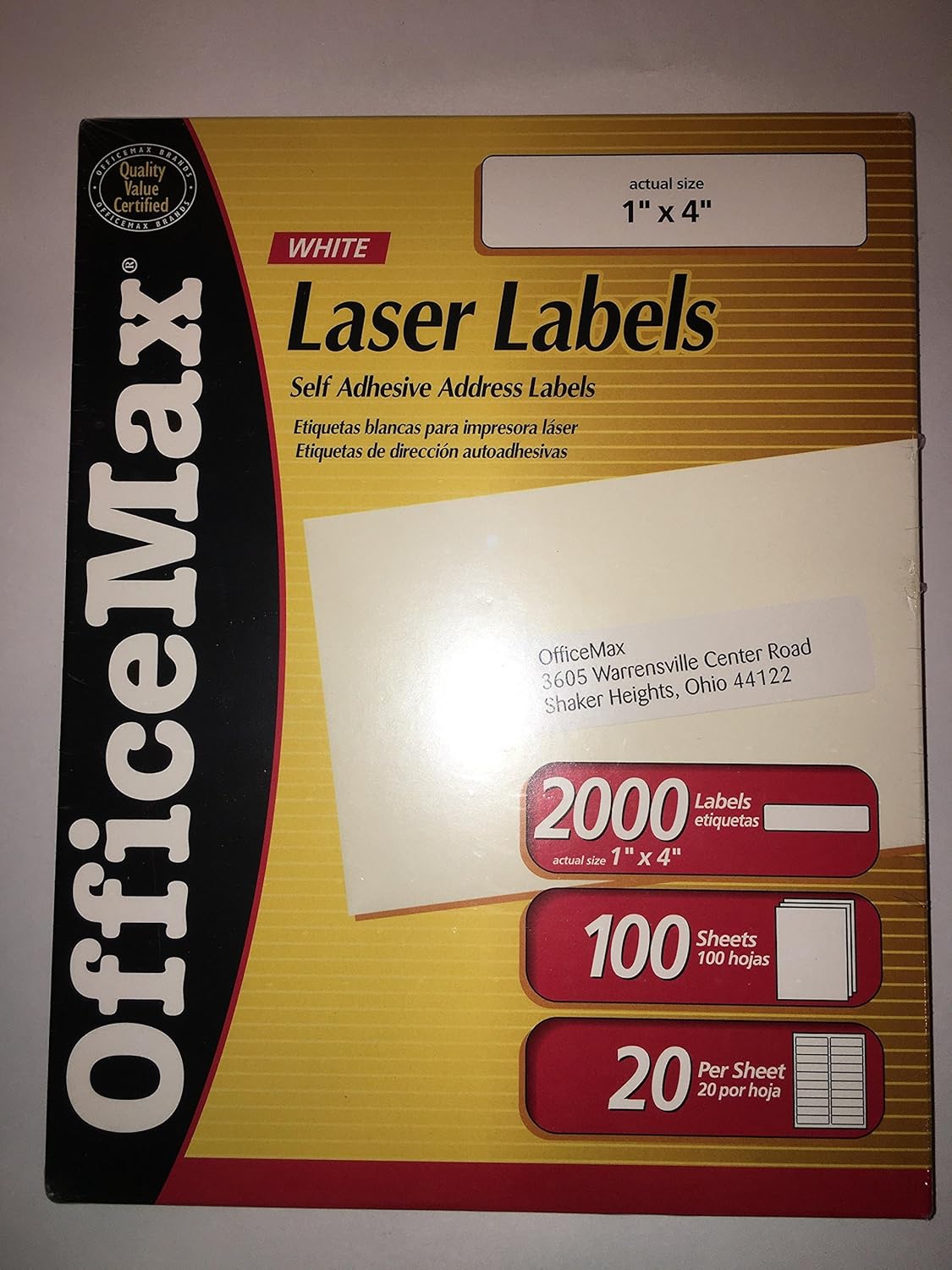 office max label printer