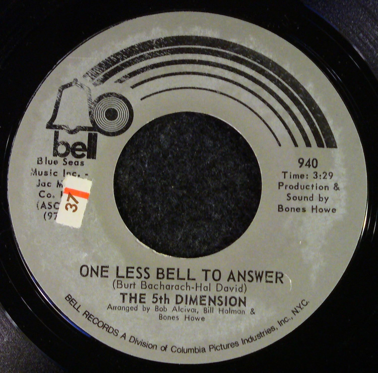  One Less Bell to Answer / Feelin' Alright? Music