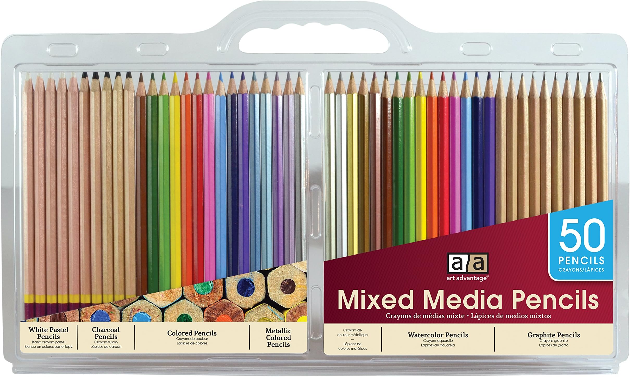 Art AdvantageMixed Media Pencil Set 50pc