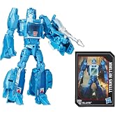 Transformers Generations Deluxe Titans Return Blurr Action Figure | Transformers Generations Titans Return 6 Inch Figure Deluxe Class - Blurr with Hyperfire