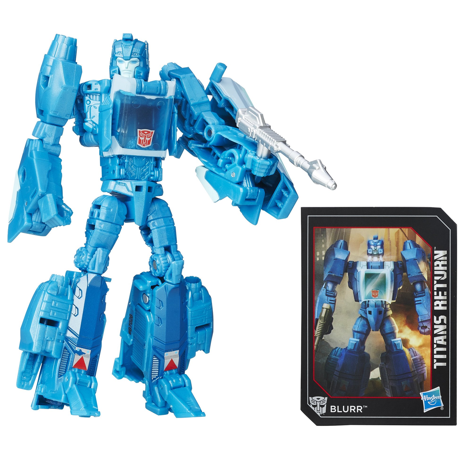 Transformers Playskool Heroes Generations Titans Return Titan Master Hyperfire and Blurr