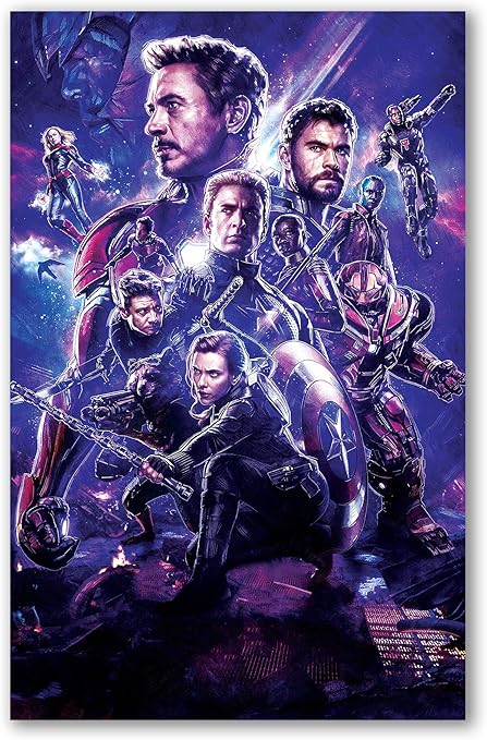 Amazon Co Jp タマチナハリウッド映画ポスター アベンジャーズ 映画ポスター スーパーヒーローポスター アベンジャーズ エンド ゲームポスター 壁ポスター Mサイズ ホーム キッチン