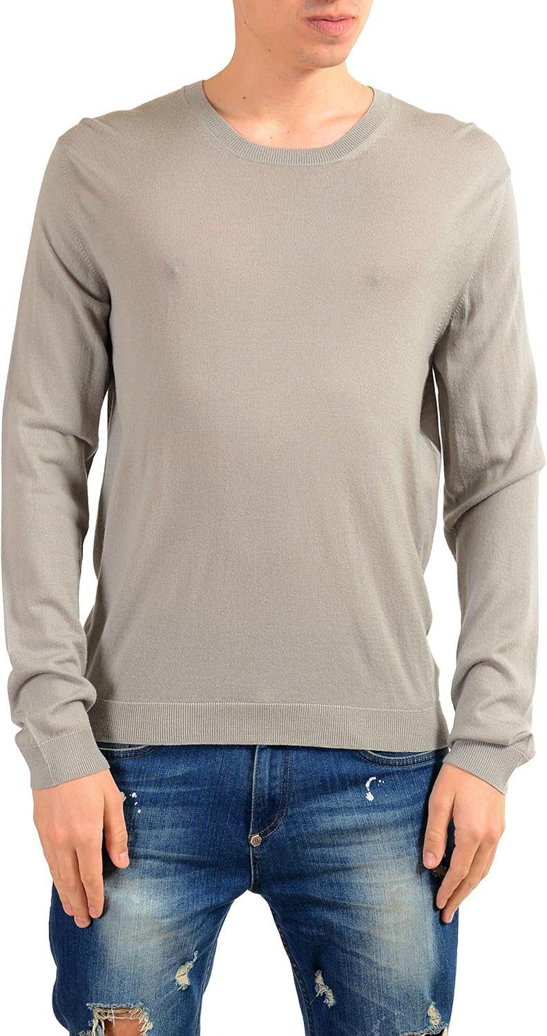 grey versace sweater
