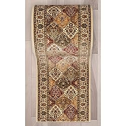 Well Woven Custom Size Hallway Stair Runner