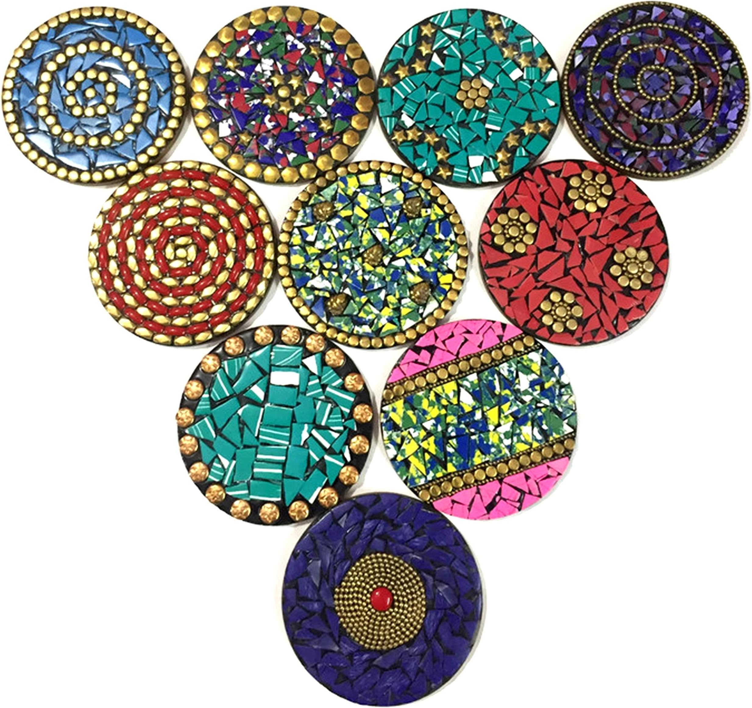 Diwali Decoration Coaster Set Cum Wall Decorative Plates/Home Decorative/Table Decorative/Thanks Giving Gift, Wedding Gift, Birthday Gift, Coaster Set