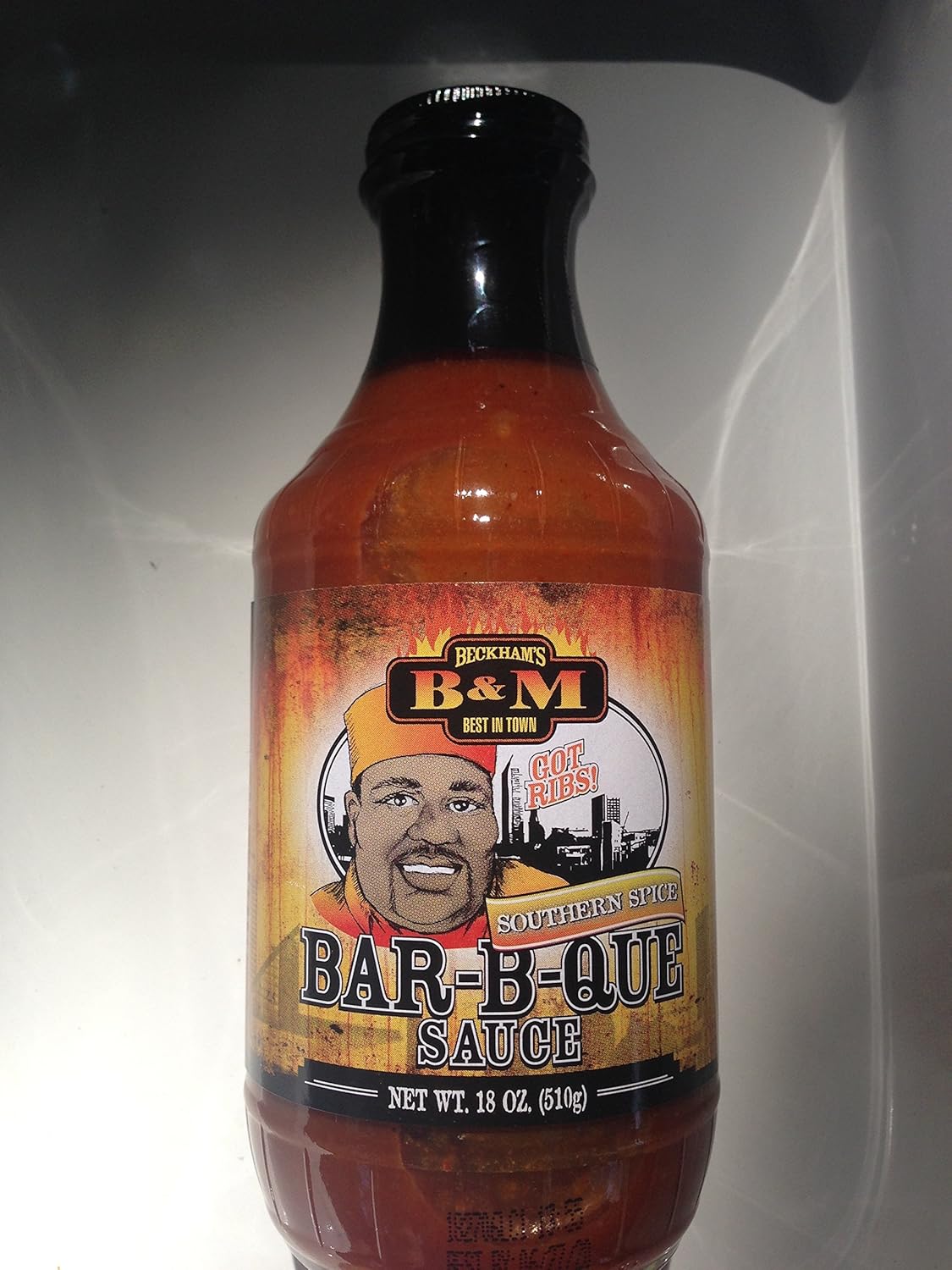 B&M Best In Town Barbecue Sauce Southern Spice Flavor