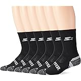 Starter Men's 6-Pack Athletic Crew Socks, Amazon Exclusive