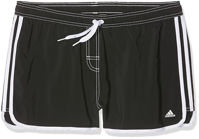 adidas Damen Short für Bikini Beach 3S Essential Short schwarz