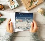 Absolutely Yours Charity Christmas Cards Pack of 24 - Winter Wonderland view 7