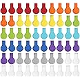 Wrap-It Storage - Mini Multi-Color Cable Labels (60 Pack) - Colorful Charger & Wire Labeler