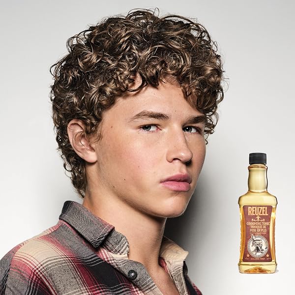 REUZEL GROOMING TONIC, HAIR OIL TREATMENT FOR MEN, 11.83 OZ