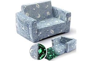 nimboo Toddler Couch - Kids Sofa, Baby Couch, Toddler Couches That Fold Out Boys, Toddler Sofa Bed, Kid Couch Chairs Comfy, Kids Couch Sofa Lounge Chair