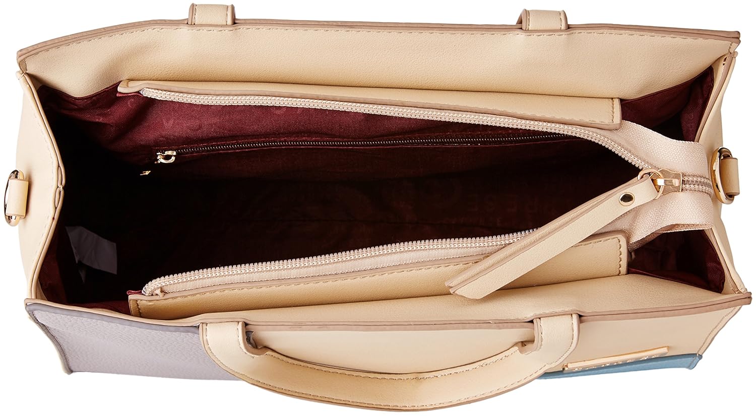 caprese tyler women's satchel (off white) ()