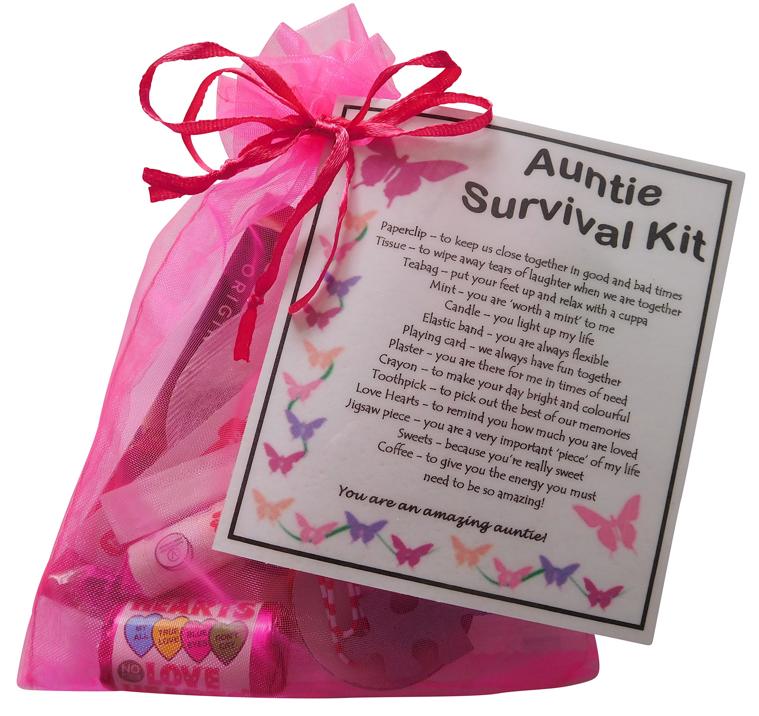 SMILE GIFTS UK Auntie Survival Kit Auntie Gift