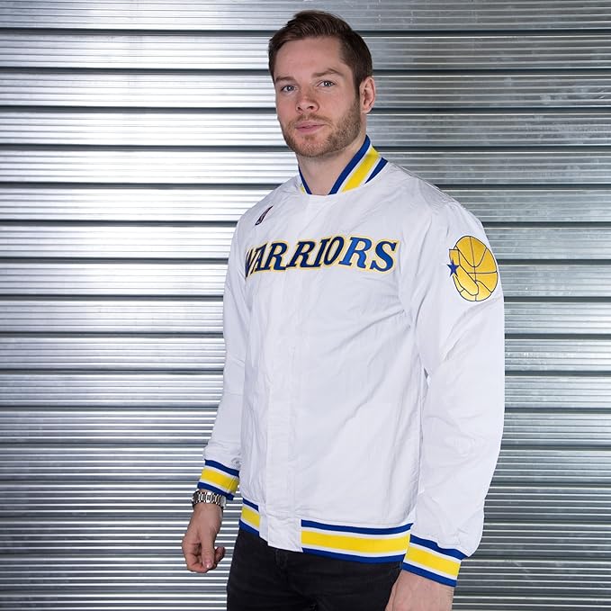 warriors warm up jacket