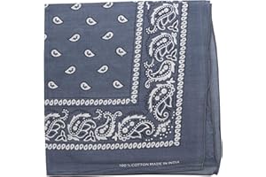Motique Accessories Extra Large Paisley Bandana