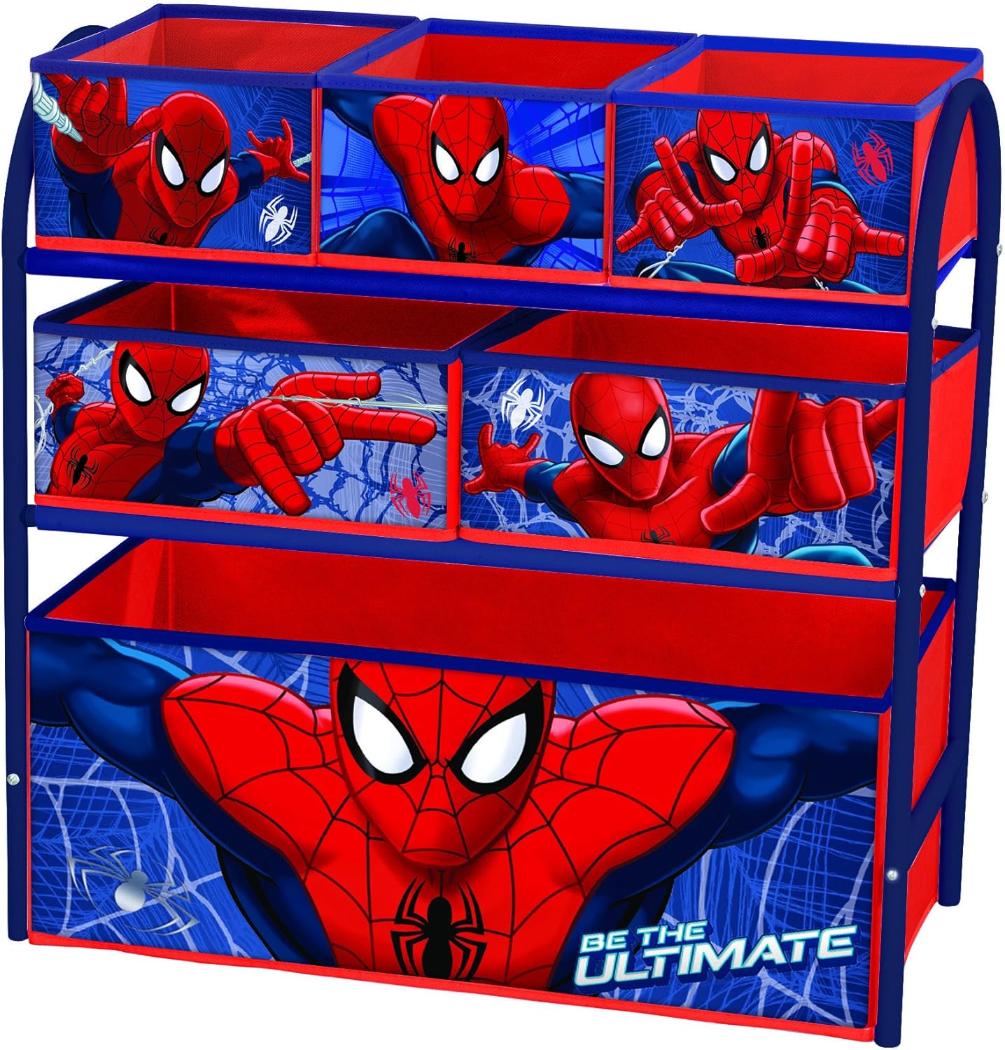spider man wooden toy box