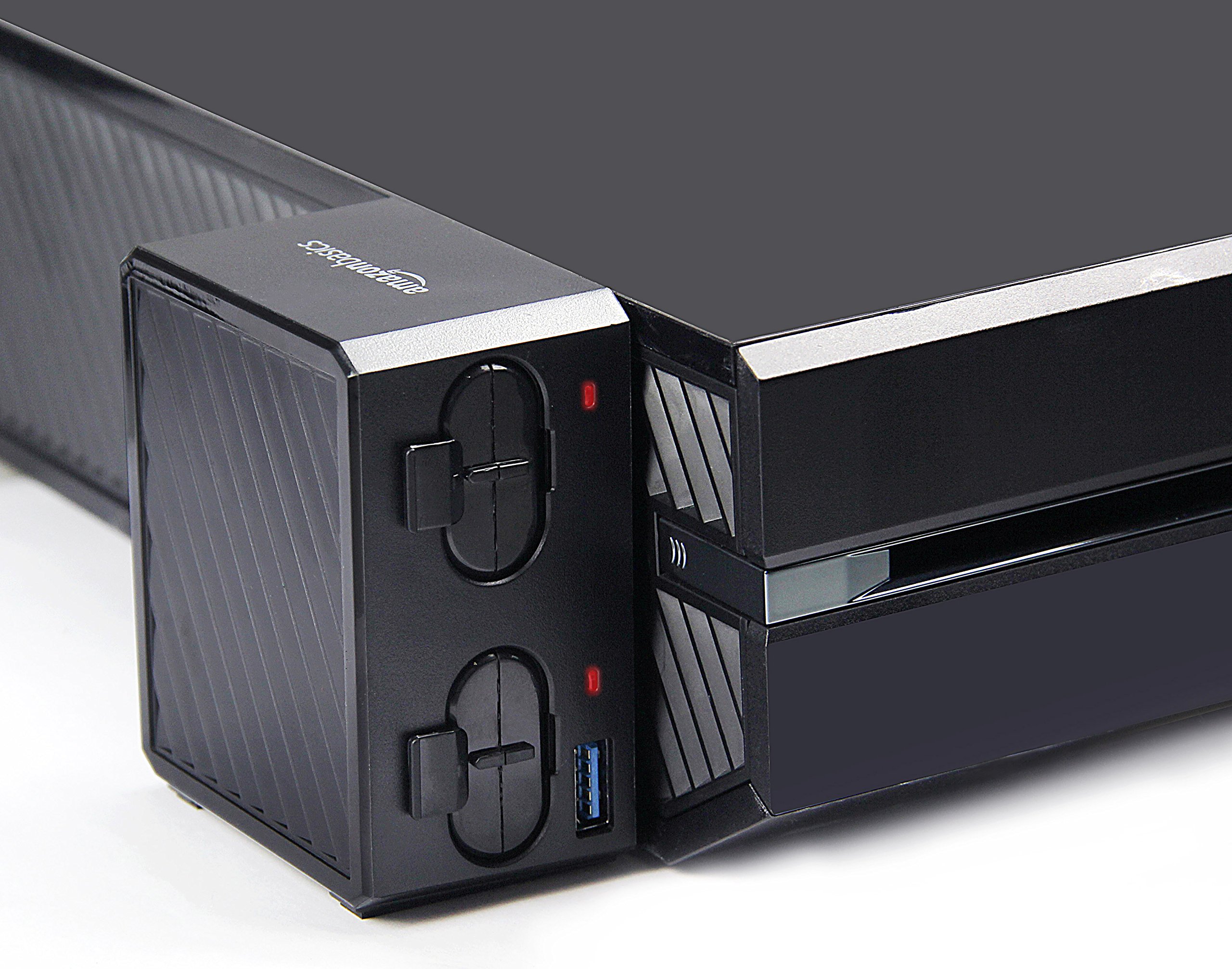 Amazon Basics Controller Battery Pack Charger For Xbox One Black Buy