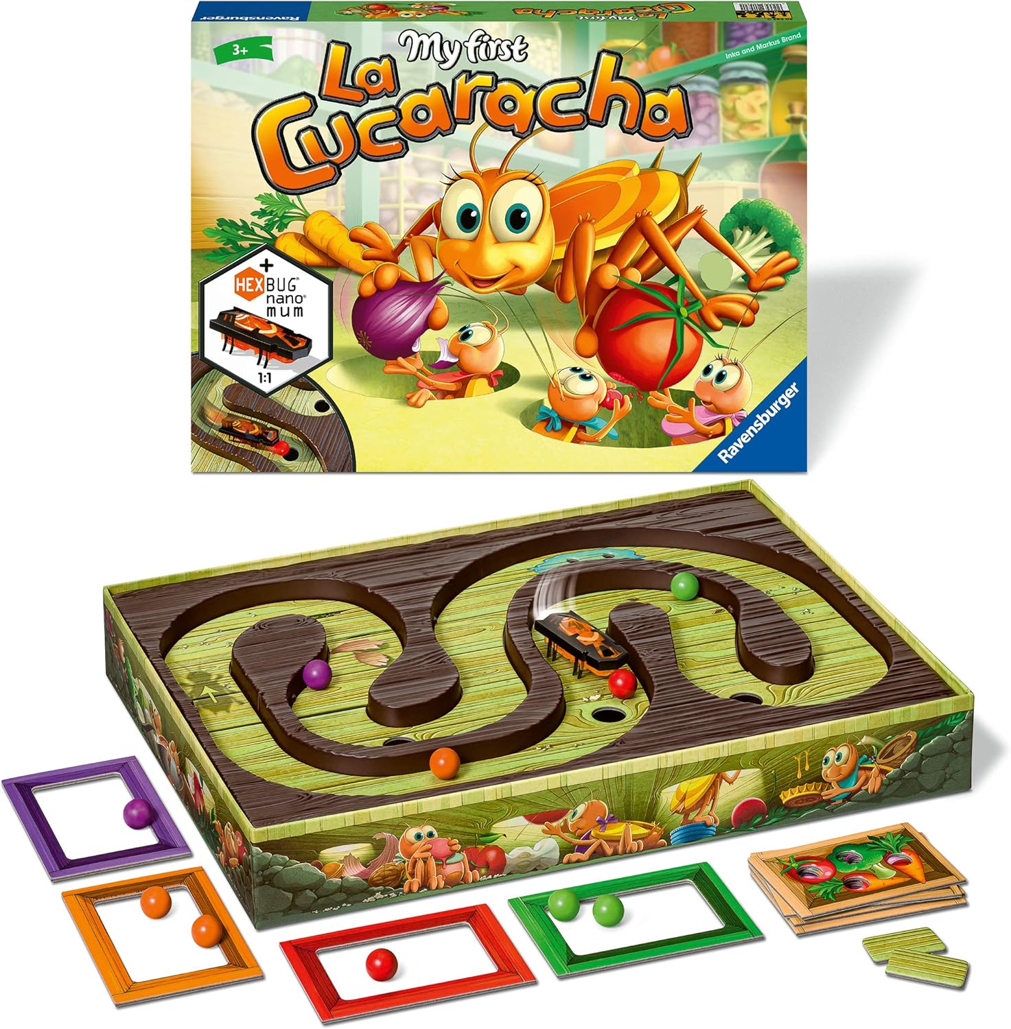 Ravensburger 20582 My First La Cucaracha English version, Children Game, 2-4 Players, Recommended age 3+, Mehrfarbig - Image 4