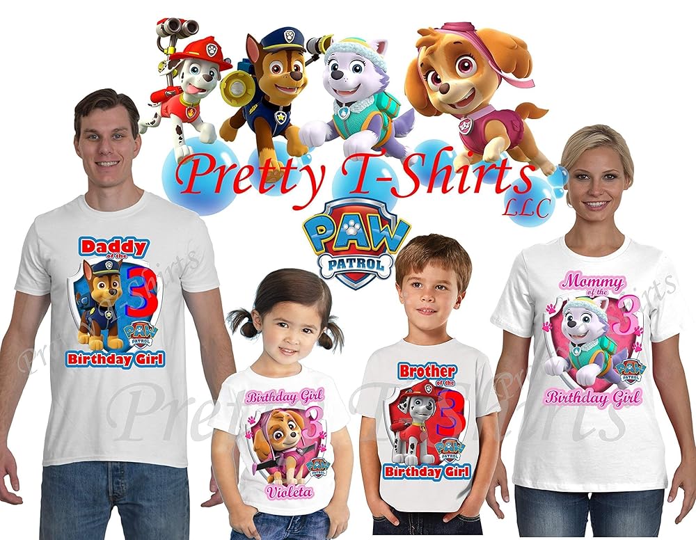 Tee shirt pat patrouille adulte Clearance