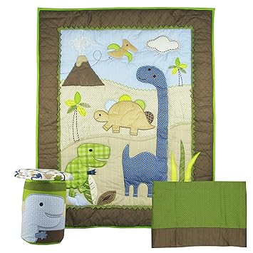 dinosaur crib bedding amazon
