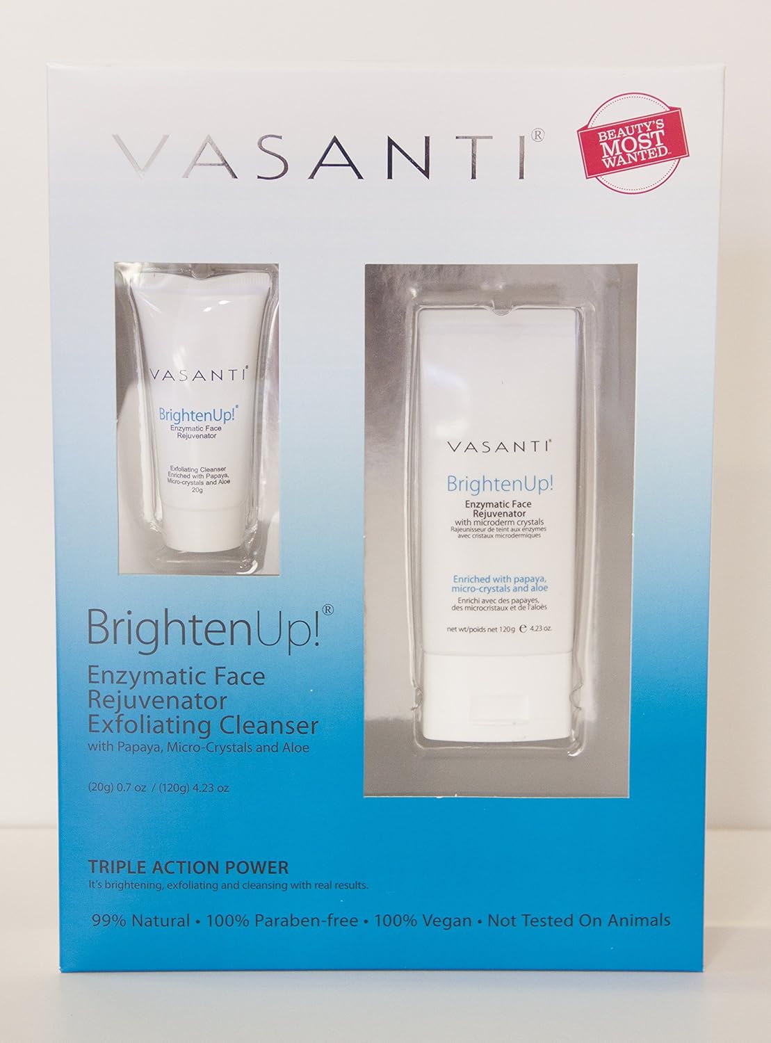 vasanti exfoliating cleanser