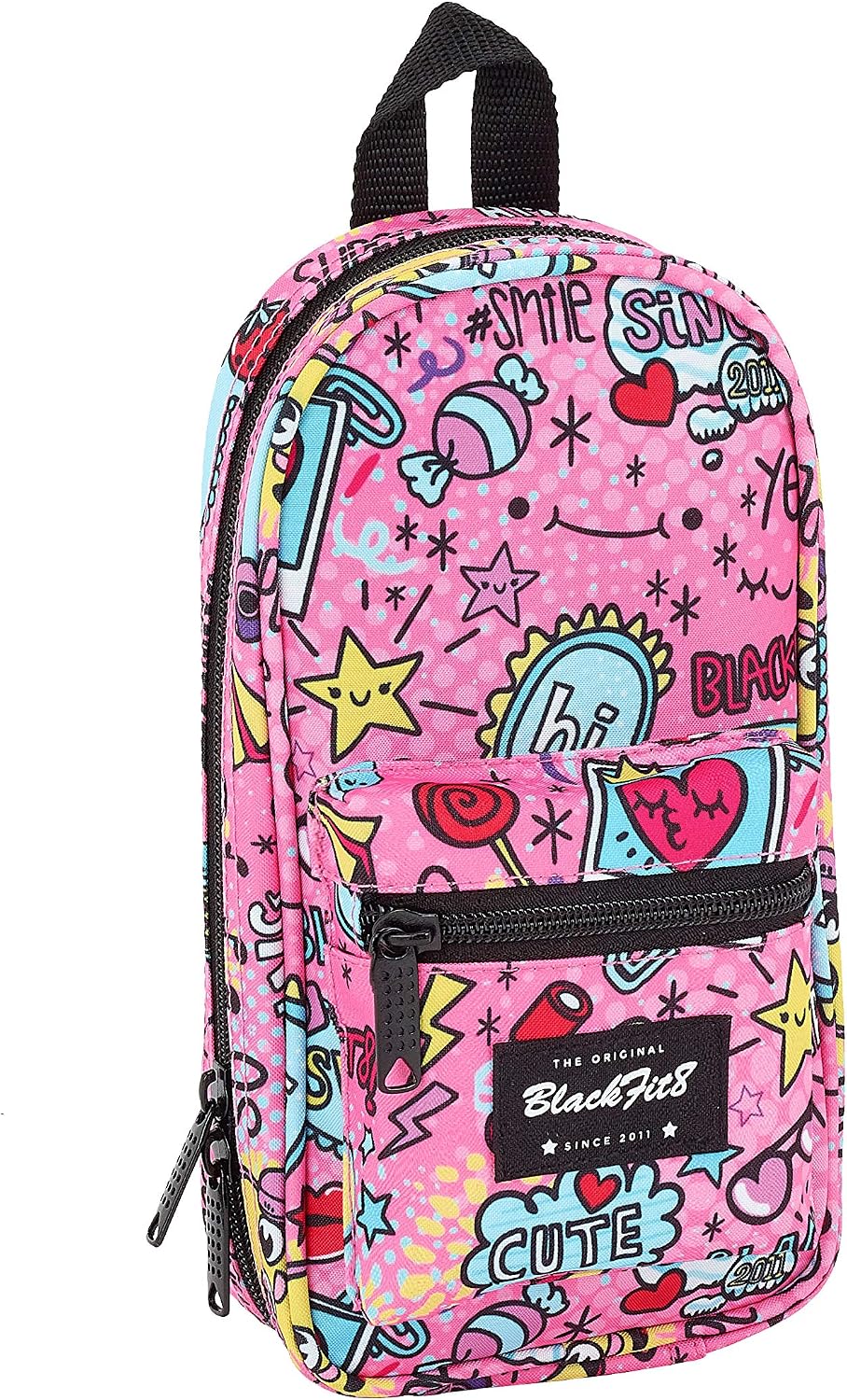 Safta Toiletry Bag with 4 Cases - Multi-Coloured, 441940-847, 441940-847, Pink/Blue