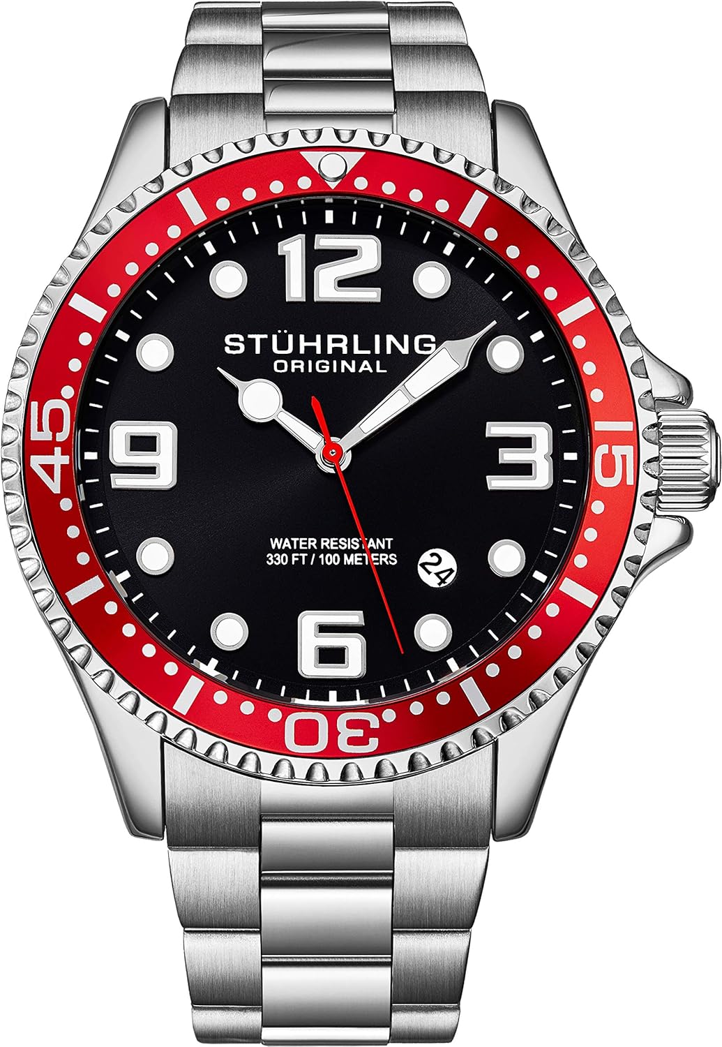 stuhrling men's aquadiver watch