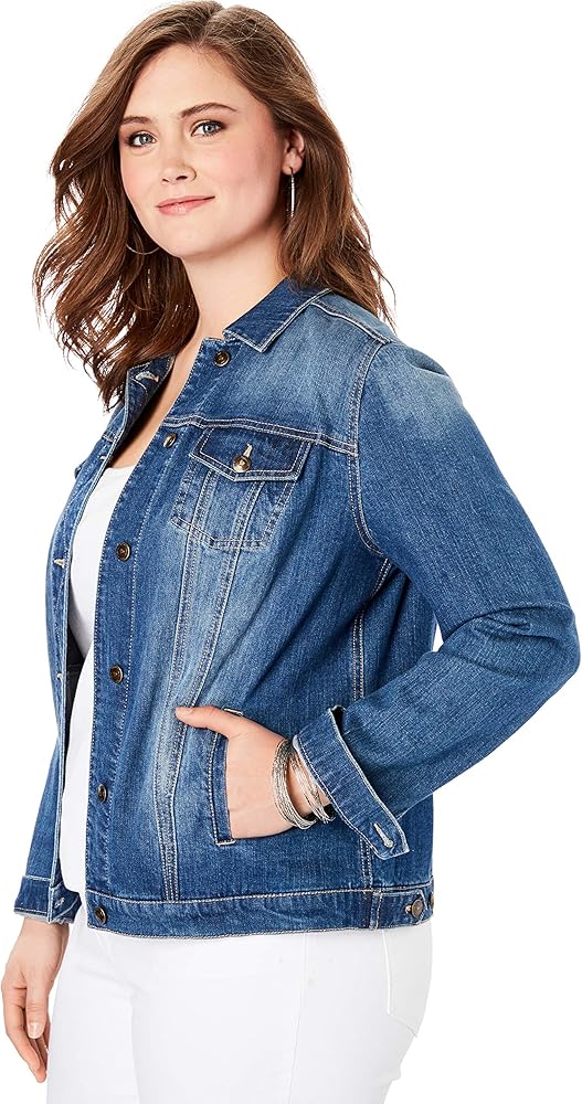 size 26 denim jacket