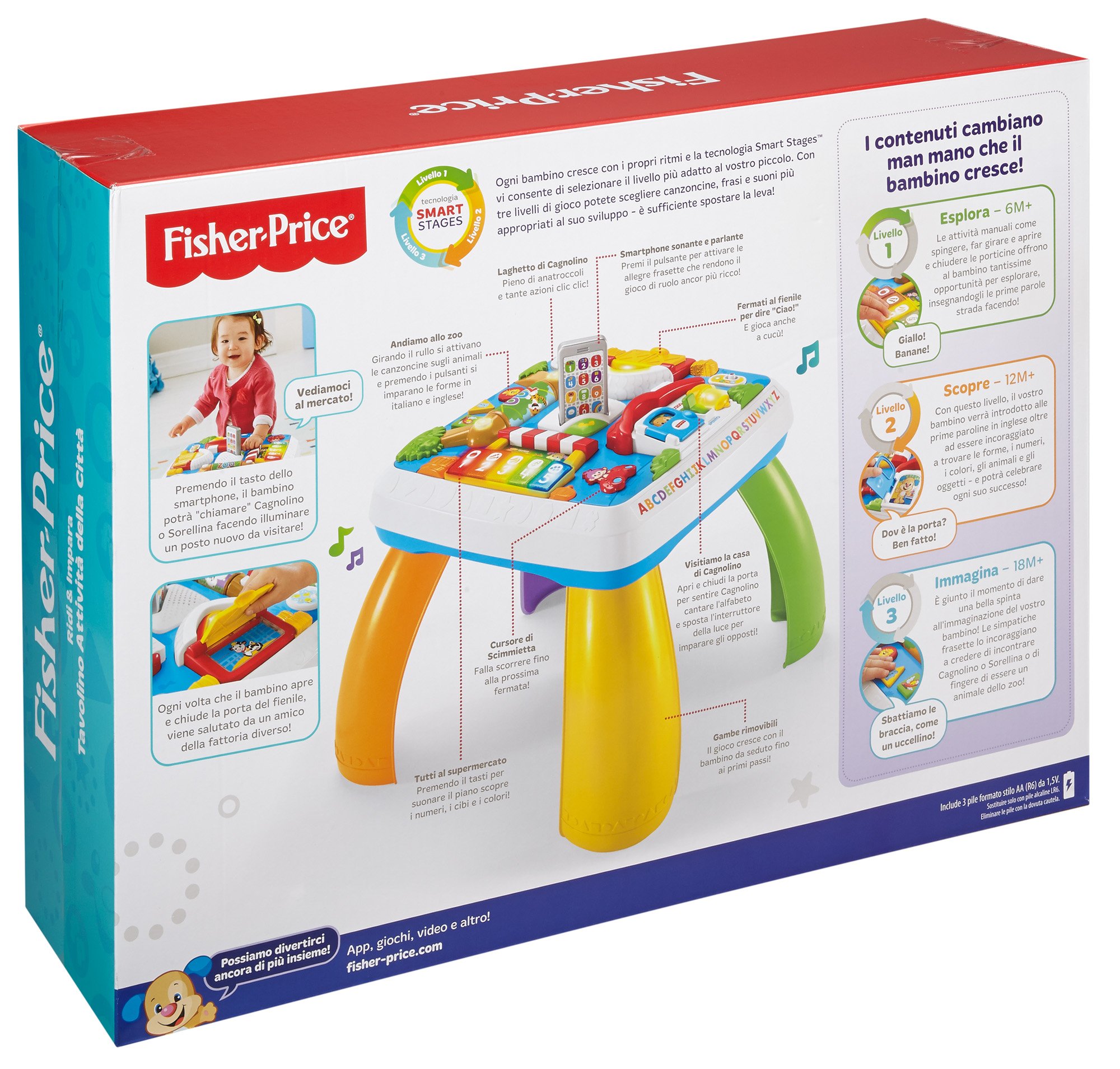 fisher price baby activity table