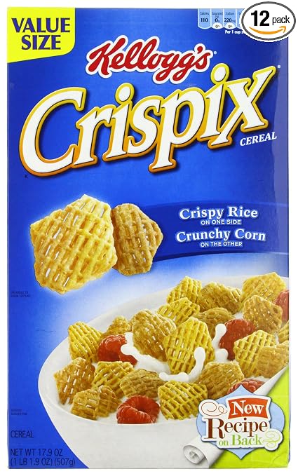 Kellogg's crispix cer 17.90oz 12ct (038000035128)