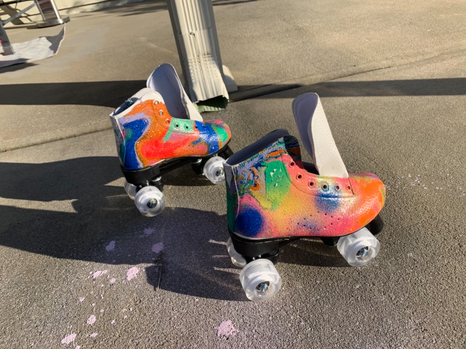 12/mo Finance Women's Quad Roller Skates Indoor Outdoor Speed Skate