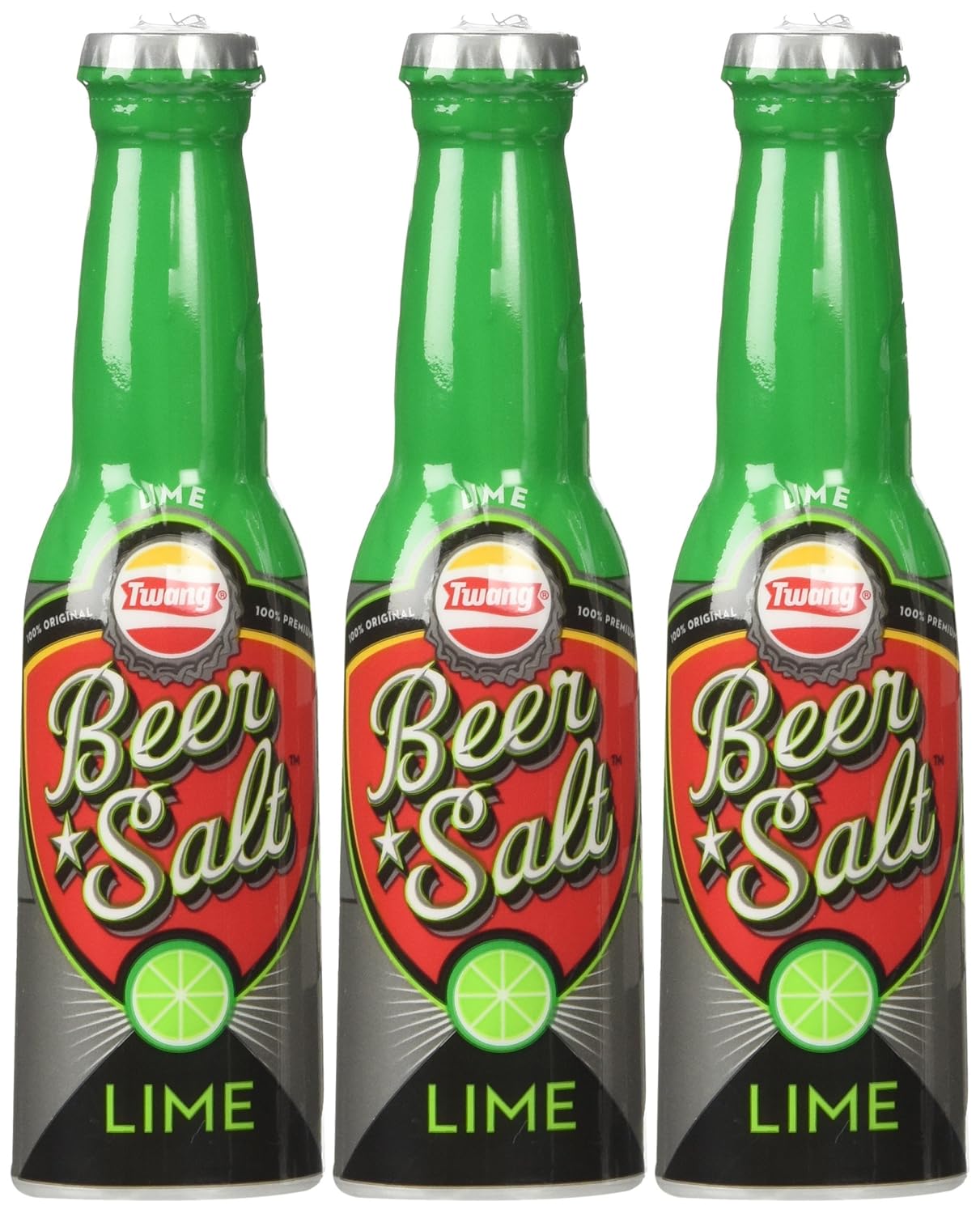 Twang Lime Flavored Beer Salt 1.4oz Bottles 3-pack : Men S Beer : Grocery & Gourmet Food