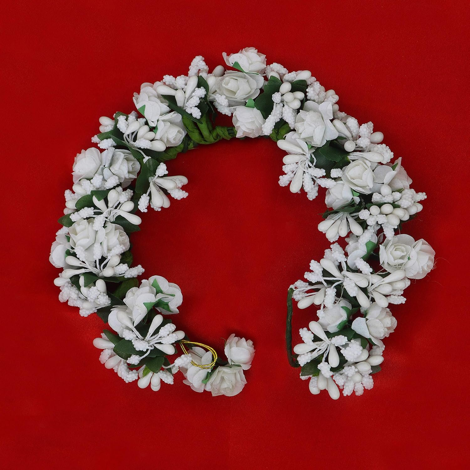 Buy Rapidsflow Artificial Flower Hair Gajra For Women Latest 360