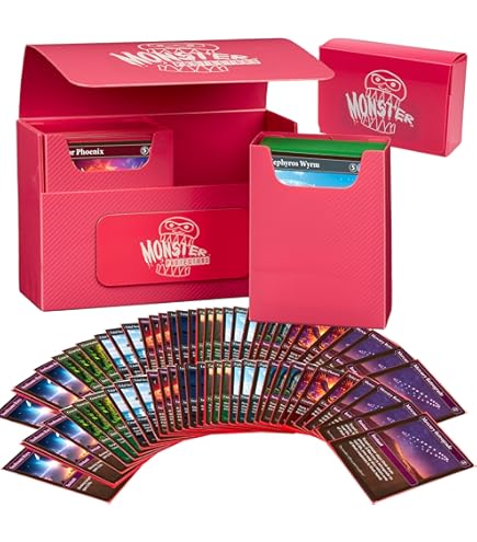 Amazon.com: Monster Protectors Magnetic Double Deck Box- Orange