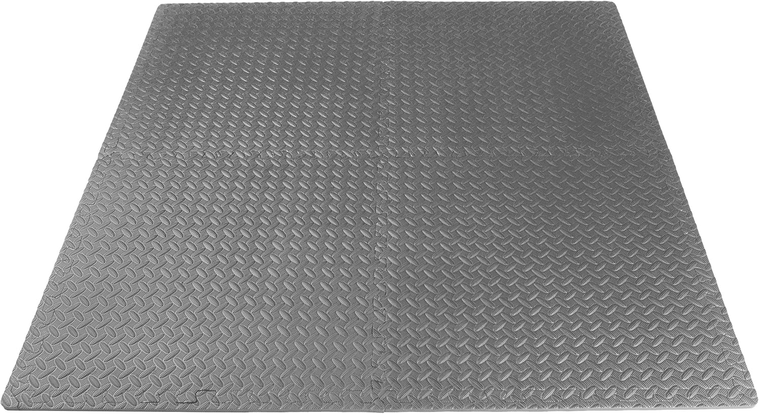 ProsourceFit Extra Thick Puzzle Exercise Mat 1/2", EVA Foam Interlocking Tiles for Protective, Cushioned Workout Flooring for Home and Gym Equipment, Grey : Sports & Outdoors