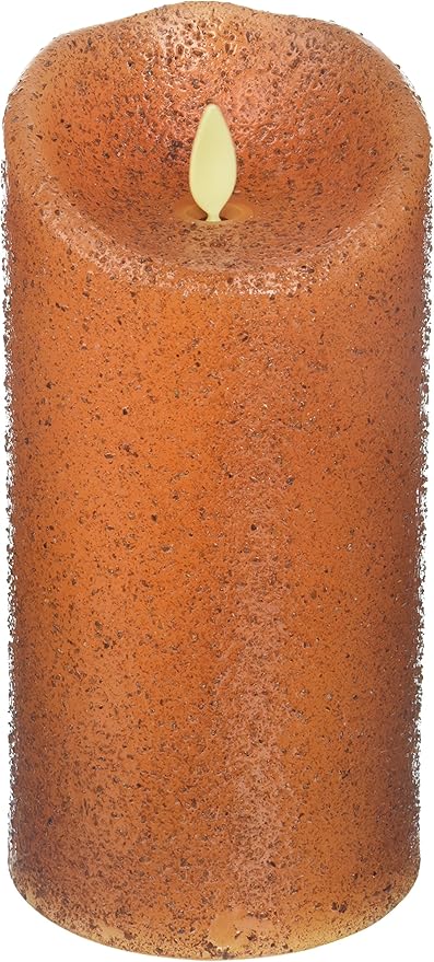 Amazon Com Luminara Primitive Flameless Candle Unscented Moving Flame Candle With Timer 7 Yam Country Home Kitchen luminara primitive flameless candle unscented moving flame candle with timer 7 yam country