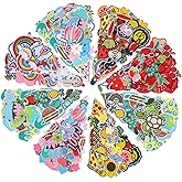 Yinder 95 Pcs Assorted Embroidered Iron on Patches Bulk Random Sew on Applique Patches DIY for Hat Backpack Jeans Repair Clothing Repair Supplies