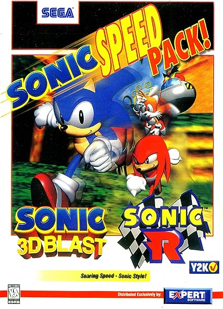 Sonic Speed Pack Sonic 3d Blast Sonic R 2 Cds Amazon In Video Games