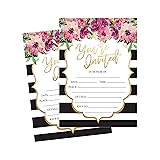Hadley Designs 50 Fill In Invitations, Wedding