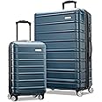 Samsonite Omni 2 Hardside Expandable Luggage with Spinner Wheels, 2-Piece Set (19/28), Nova Teal