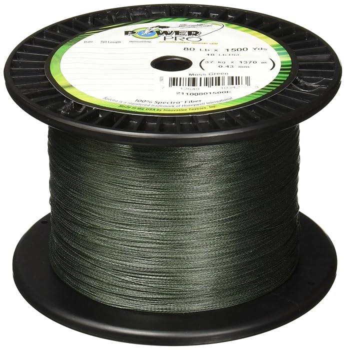 Power Pro Spectra Fiber Braided Fishing Line