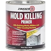 Zinsser Mold Killing Primer, Quart | Zinsser Mold Killing Primer, Quart. Antimicrobial primer kills &amp; blocks mold, mildew &amp; odor-causing bacteria on interior.