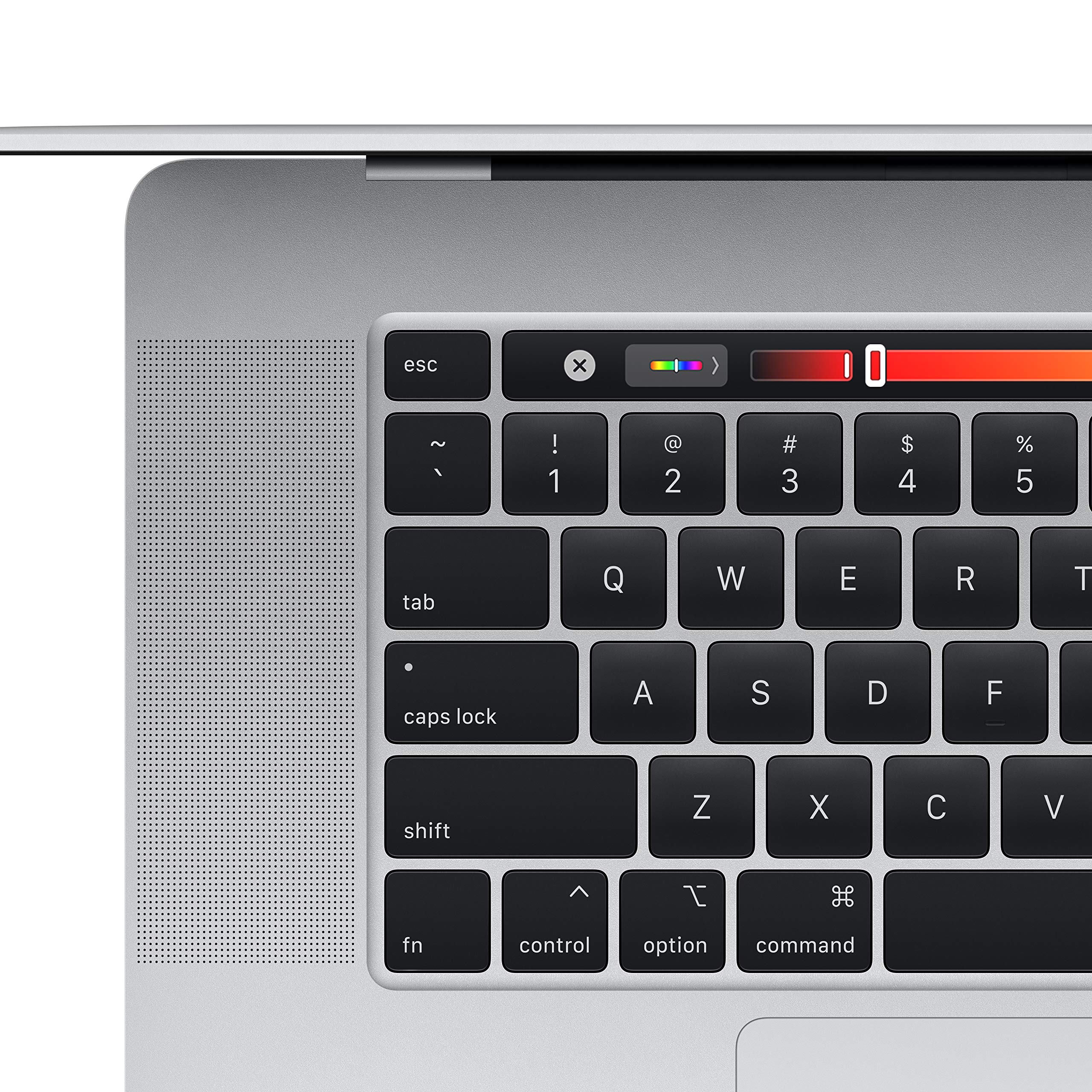 Apple MacBook Pro 2019 mit Intel Core i7 & Touch Bar (16-zoll, 32GB RAM, 512GB SSD-Speicher) (QWERTY Englisch) Silber (Generalüberholt)